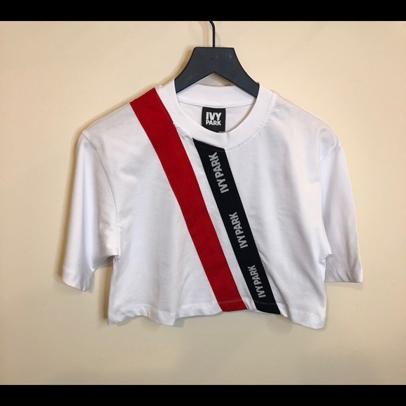 NWT Ivy Park Oversized Crop Top - Picture 2 of 7